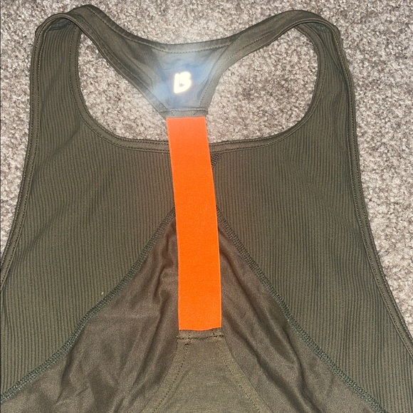 Buffbunny Collection Olive Green Tank Top - Picture 5 of 6